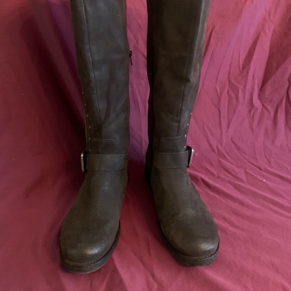 Women’s Unr8ed Spark Black Studded Boots